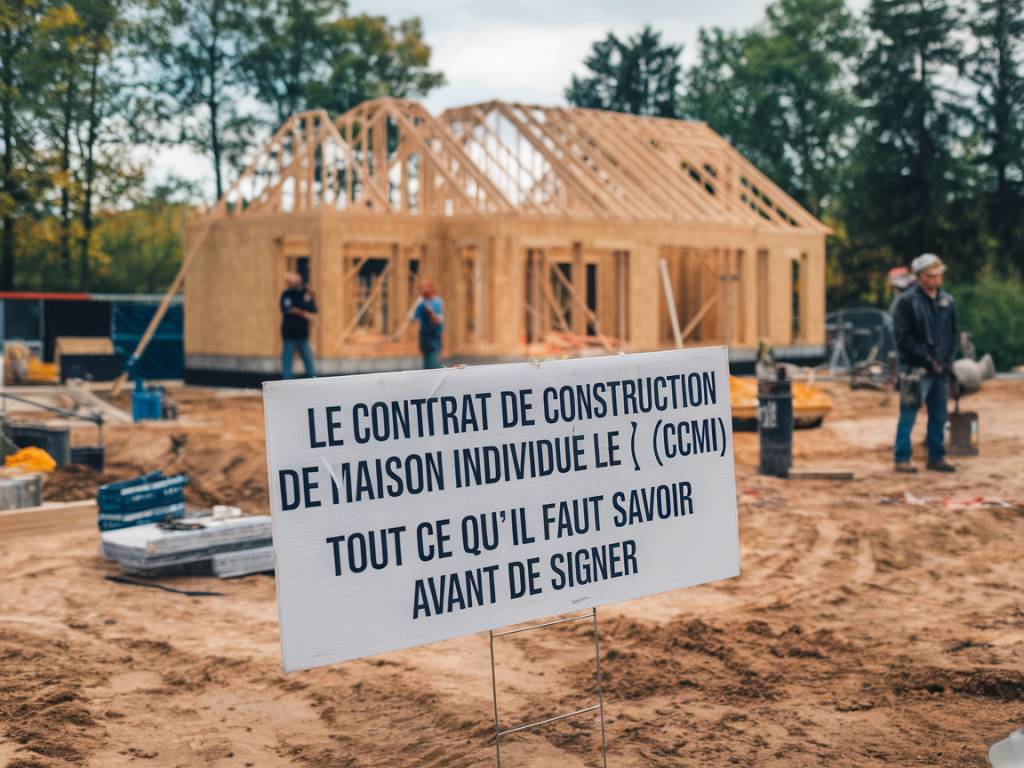 Le contrat de construction de maison individuelle (CCMI) : tout ce qu’il faut savoir avant de signer